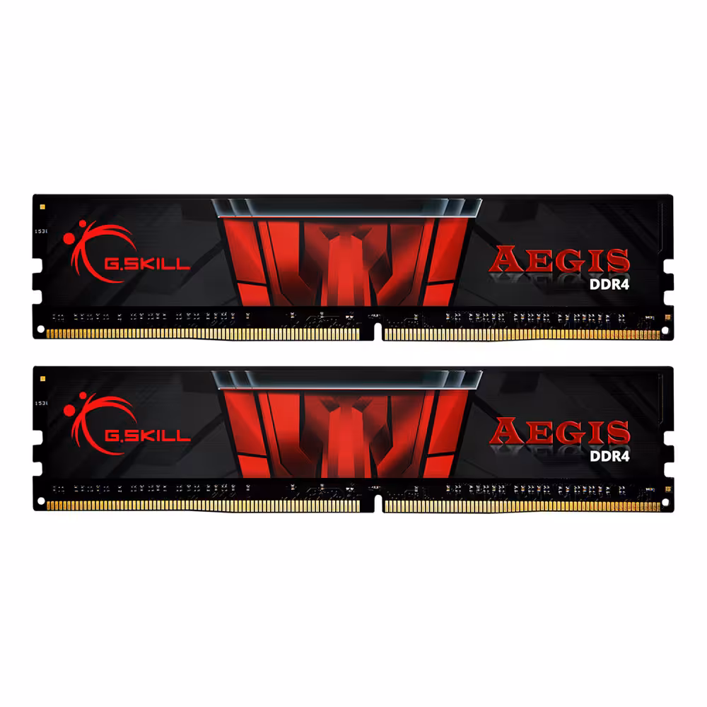 رم CL16 DDR4 دو کاناله جی اسکیل 32 گیگابایت 3000MHZ مدل AEGIS