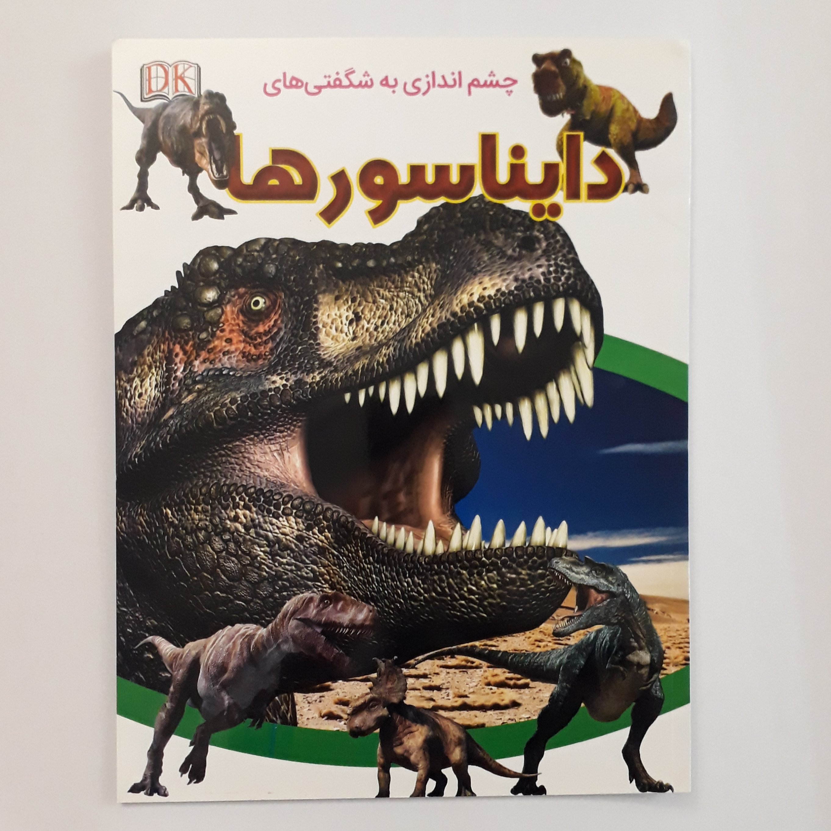 کتاب چشم اندازی به شگفتی های دایناسورها مناسب نوجوانان
