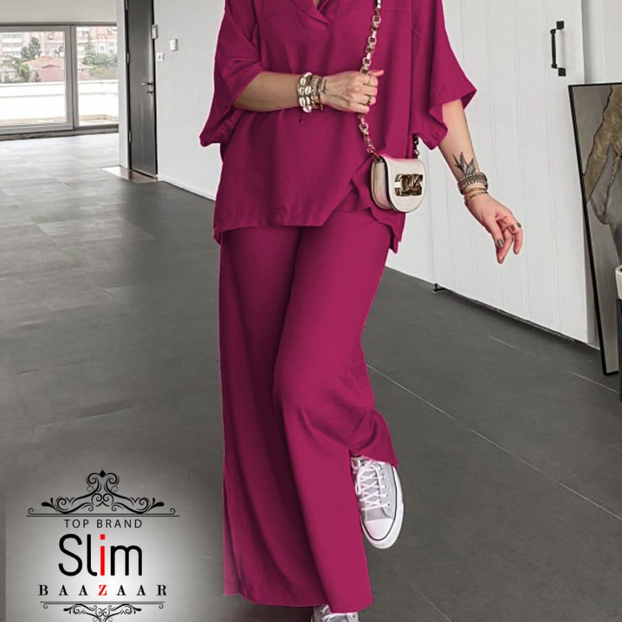 ست شومیز شلوار زنانه جنس ابروبادی