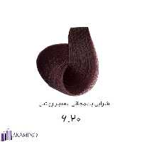 رنگ مو DF شرابی بادمجانی بسیار روشن شماره 620