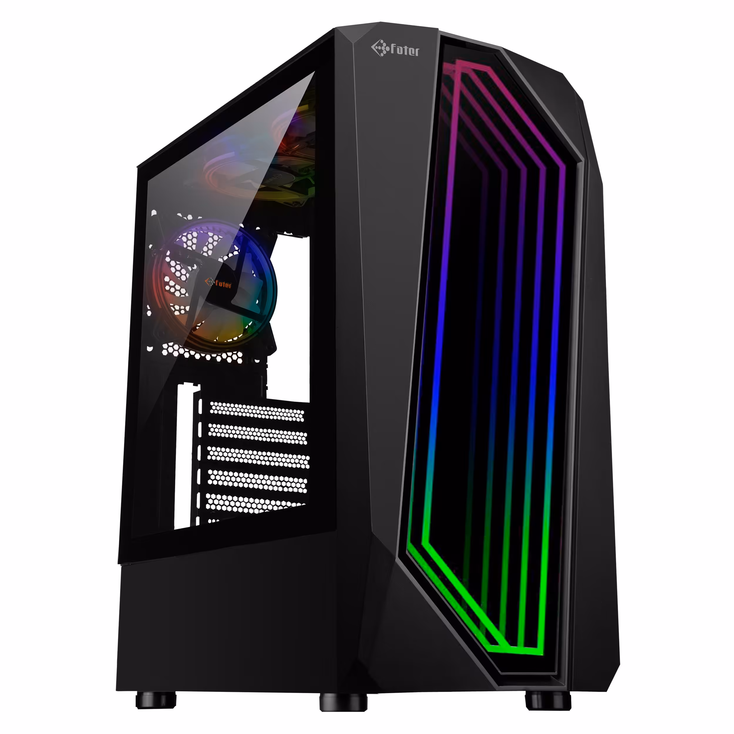 قاب کیس گیمینگ مدل  740G دارای 3 فن RGB 