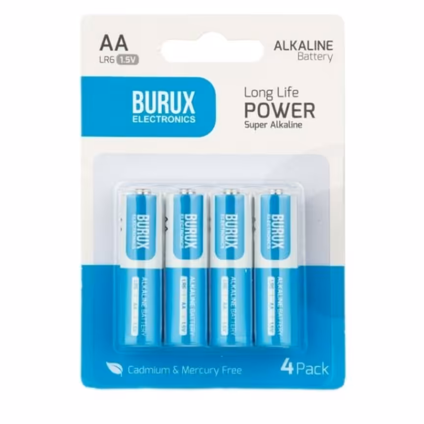 باتری قلمی بروکس4تایی  آلکالاین 