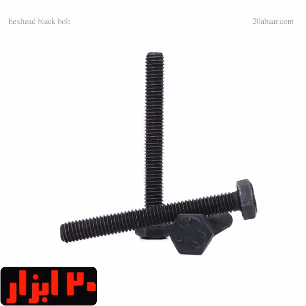 پیچ شش گوش خشکه M6 طول 4 سانتی متر بسته 10 عددی