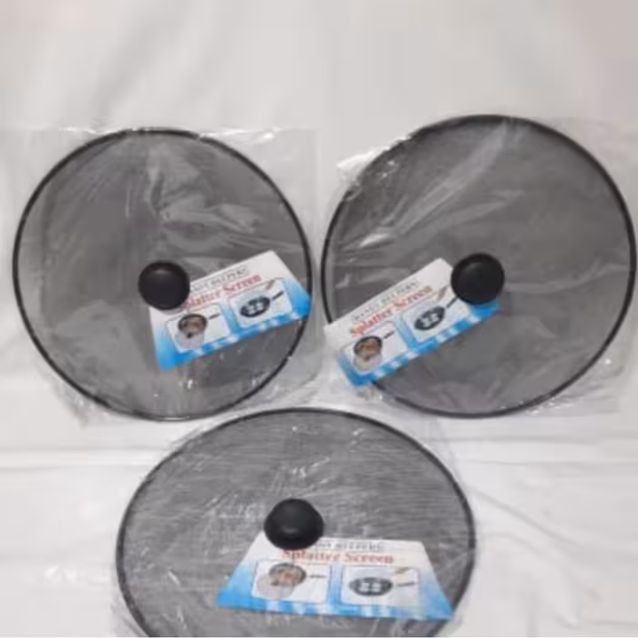 درب پوش روغن گیر سایز 33 سانتی (درپوش توری روغنگیر) مانع پخش روغن 