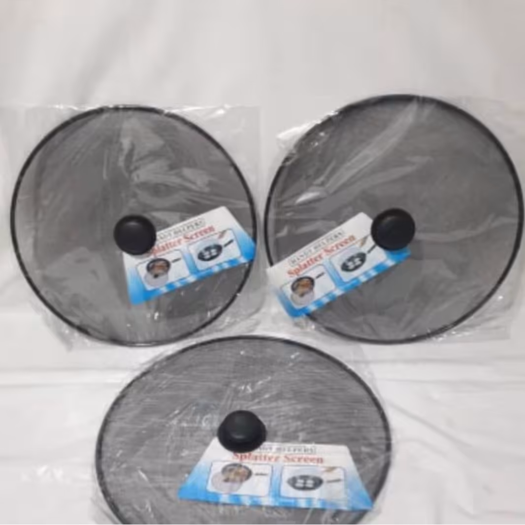 درب پوش روغن گیر سایز 33 سانتی (درپوش توری روغنگیر) مانع پخش روغن 