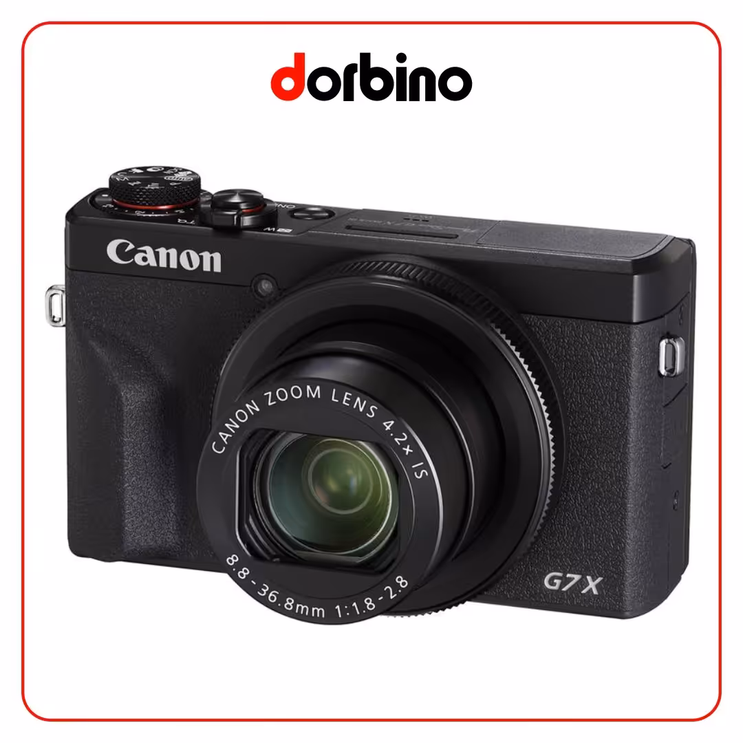 دوربین عکاسی کانن Canon PowerShot G7 X Mark III Digital Camera (Black) - فروشگاه دوربین دوربینو