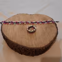 دستبندو انگشتر منجوقی