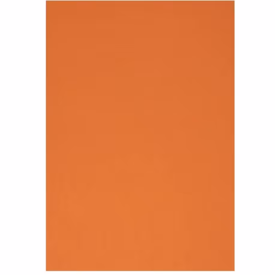 کاغذ رنگی نارنجی  ابعاد A4 بسته 30 عددی جنس تحریر دو رو 