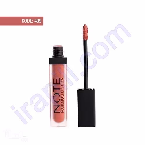 رژ لب مایع مات و آبرسان نوت شماره 409