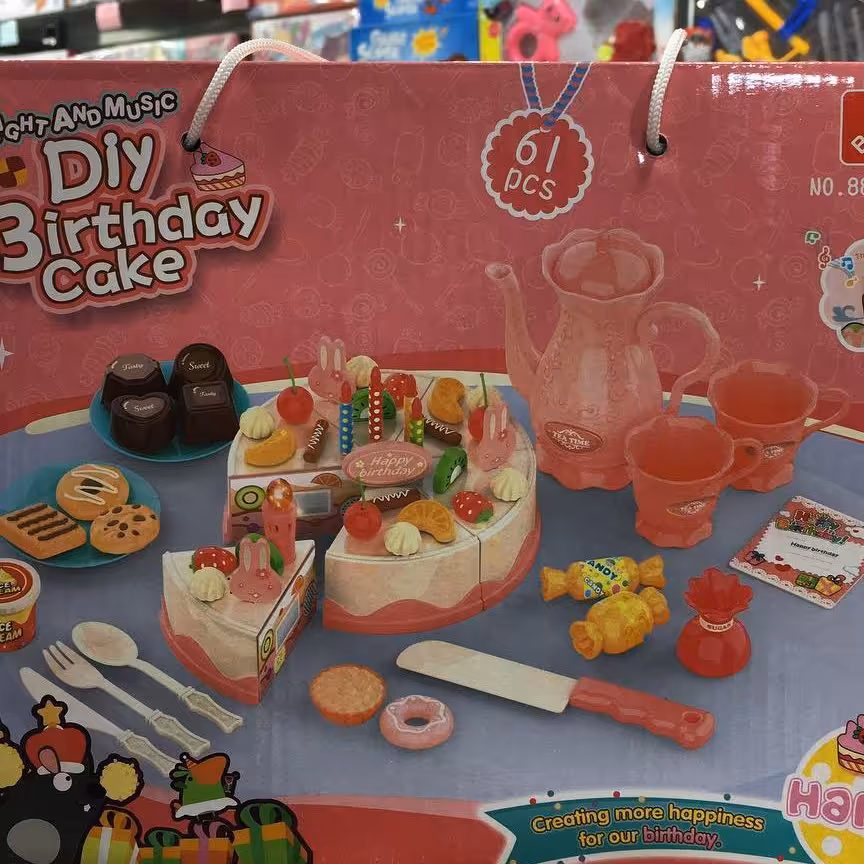 اسباب بازی ست کیک تولد