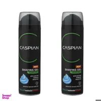 ژل اصلاح کاسپین مدل COMFORT حجم 200 میلی لیتر مجموعه 2 عددی