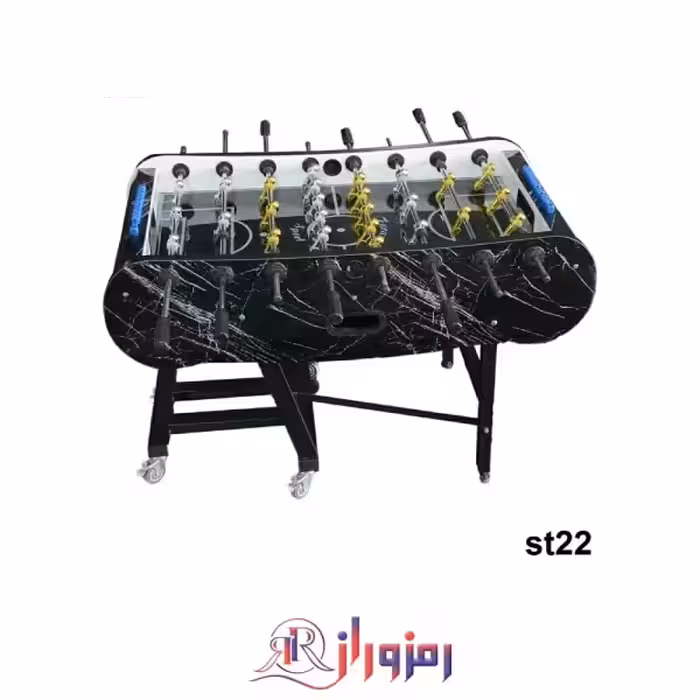 فوتبال دستی هایگلاس چرخدار مدل st22
