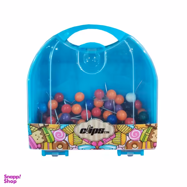 پونز کلیپس مدل نقشه map-01 کد 147368 بسته 50 عددی