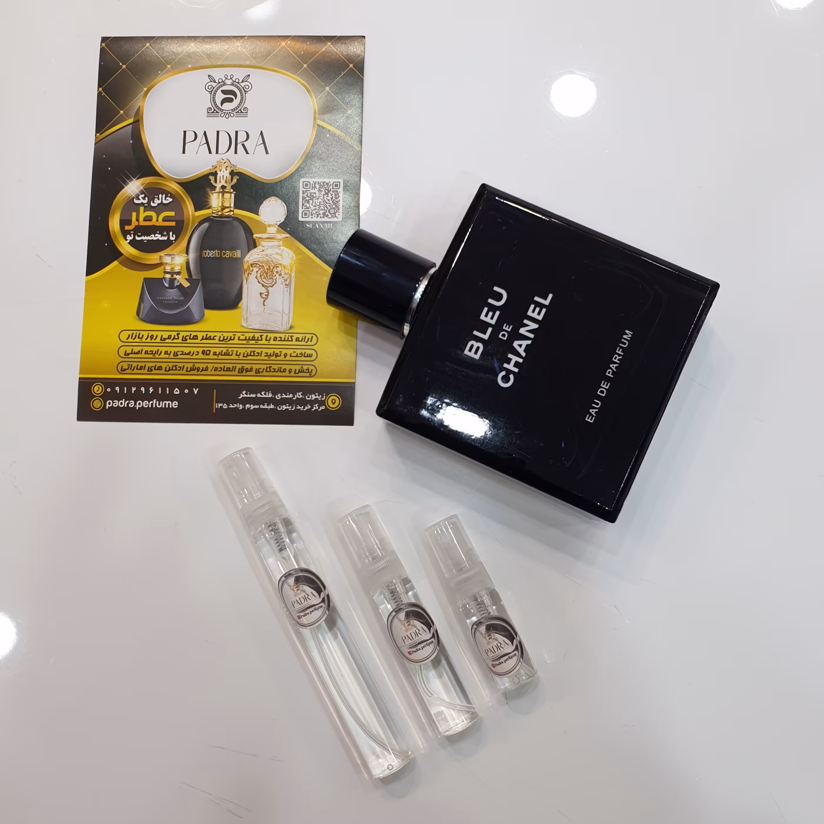 دکانت ادکلن بلو شنل تستر اورجینال حجم 10 میل