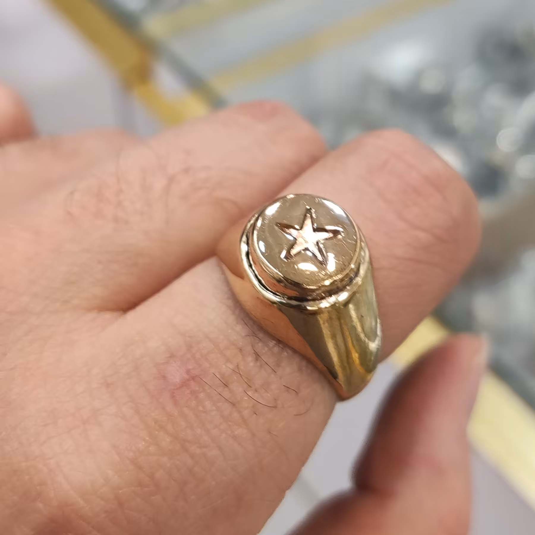 انگشتر حرز امام جواد سایز63