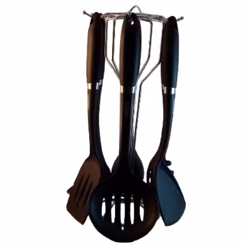 سرویس کفگیر و ملاقه 7 پارچه عروس کد 173 