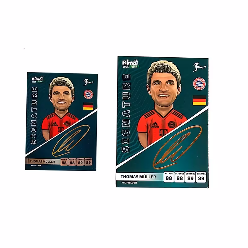 اسباب بازی شانسی کیمدی مدل امضا توماس مولر به همراه برچسب