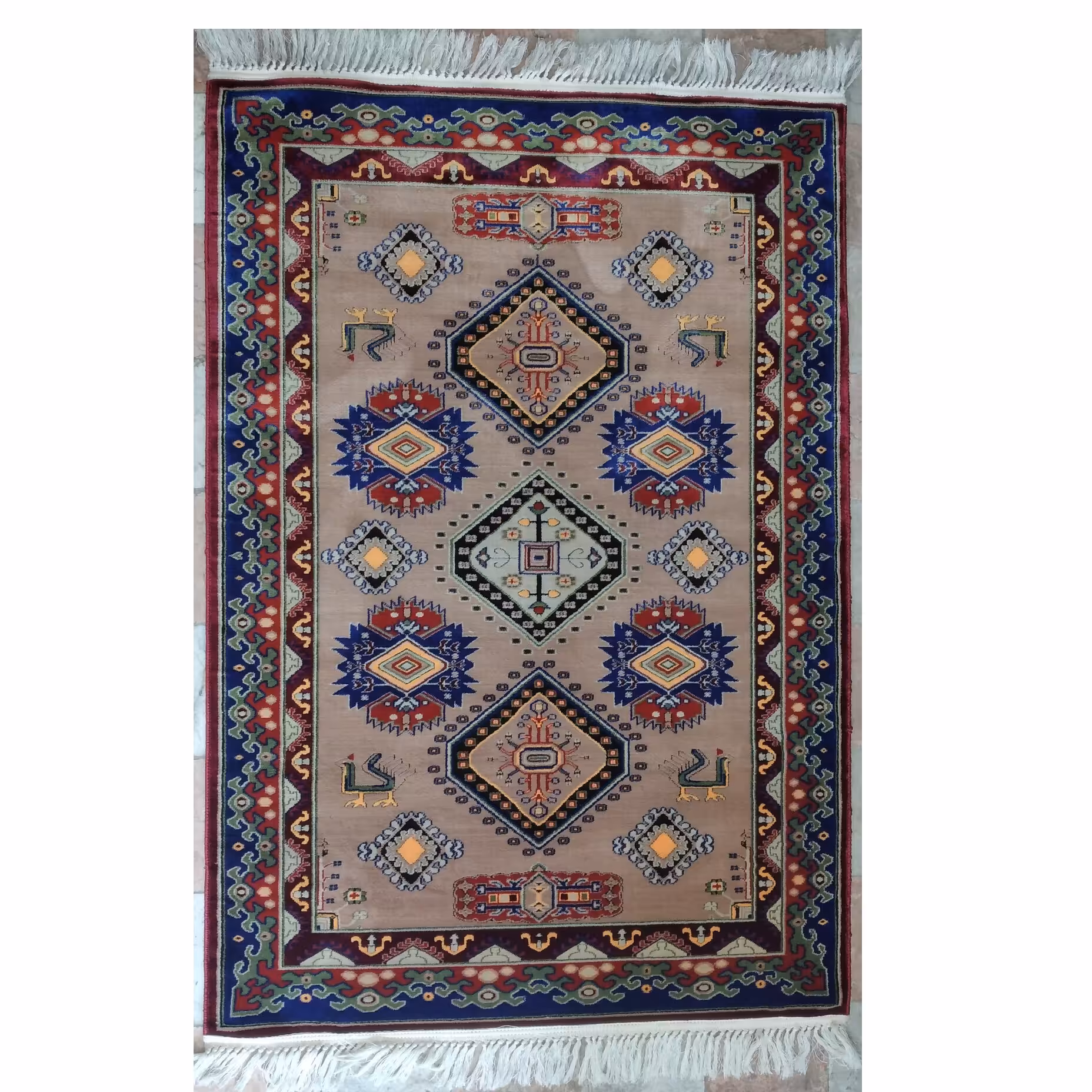 قالیچه  شنل ابریشمی 1در 150