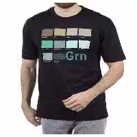 تی شرت مردانه مشکی آر ان اس RNS کد 12022378