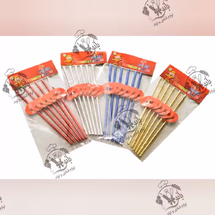 فشفشه آبشاری رو کیکی و دستی آتش سرد-در 4 رنگ مختلف-