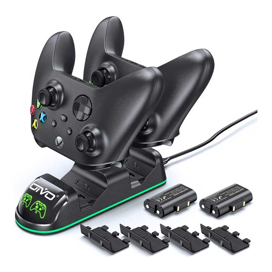 قیمت و خرید پایه شارژ و باتری دوگانه ا آی وی ا مناسب دسته بازی X-Box | یاس ارتباط