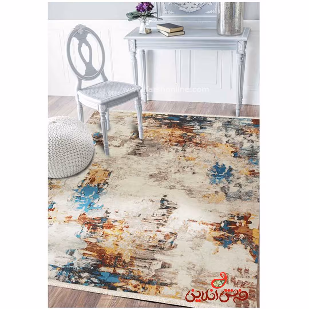 فرش ماشینی  کلاریس  کد 100484