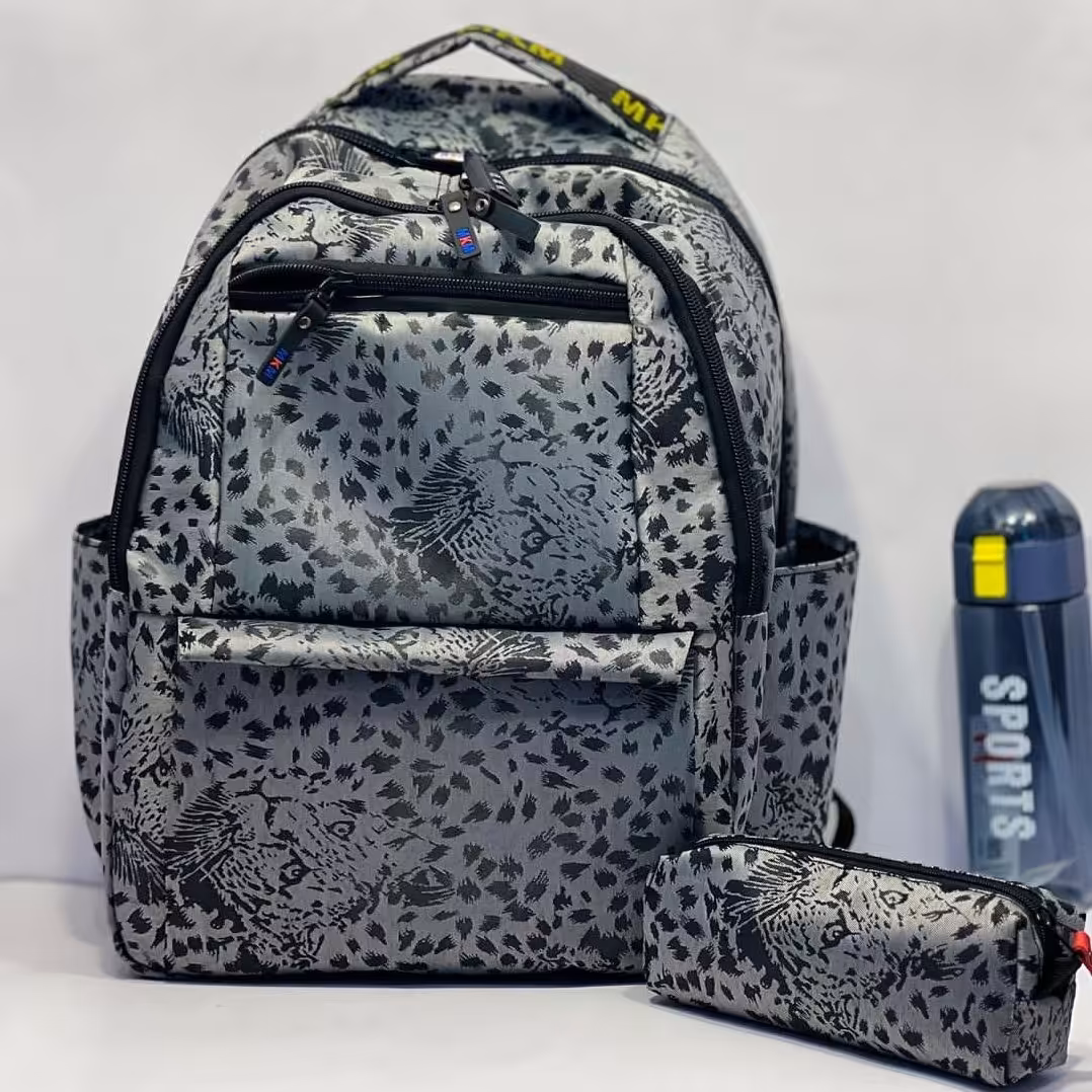 کوله پشتی  طرح پلنگی با کیفیت اعلا جدید و پرطرفدار 