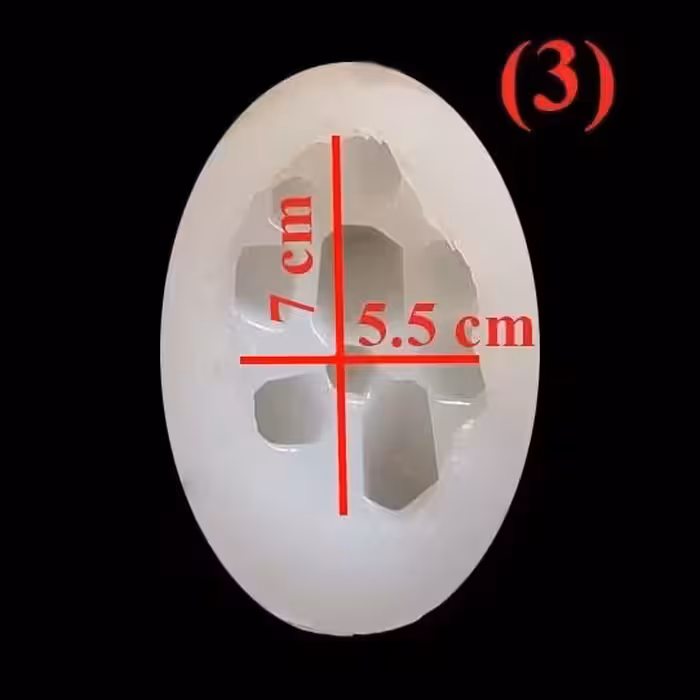 قالب سیلیکونی کد 130 ( کریستال شماره 3 )
