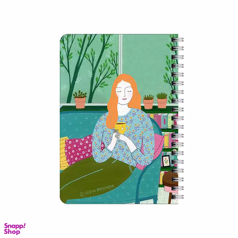 دفترچه یادداشت بامبیلیپ مدل دختر در خانه کد 8010608