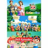 دی وی دی کوکوملون cocomelon 343 Episodes کد 3886511