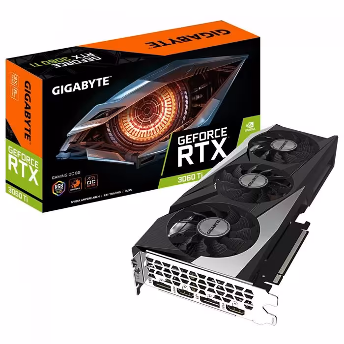 کارت گرافیک گیگابایت Gigabyte GeForce RTX 3060 Ti GAMING OC 8G