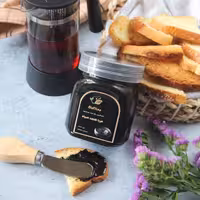 مربای کنجدسیاه (380 گرم خالص) "ارسال رایگان" 