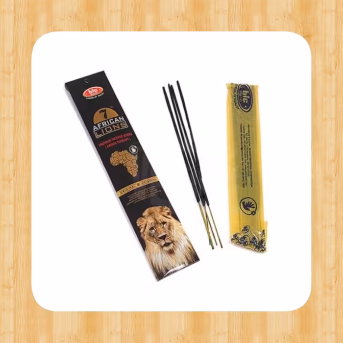 عود عنبر  مشک هندی یا پاکستانی2 عددی بیک مدل هفت شیر آقای عطار