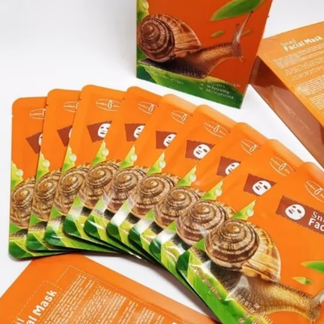 ماسک حلزون ورقه ای