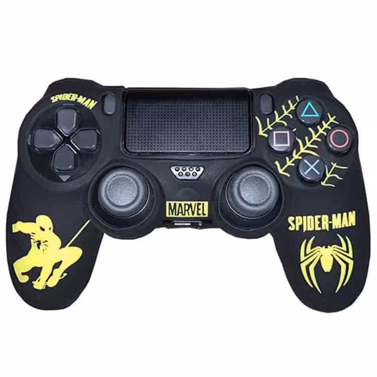 کاور کنترلر DualShock 4 – طرح Spider-Man Yellow