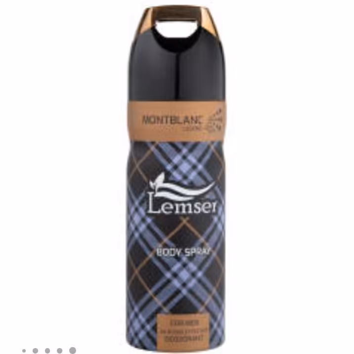 اسپری خوشبو کننده بدن مردانه لمسر مدل Montblanc حجم 200 میلی لیتر

