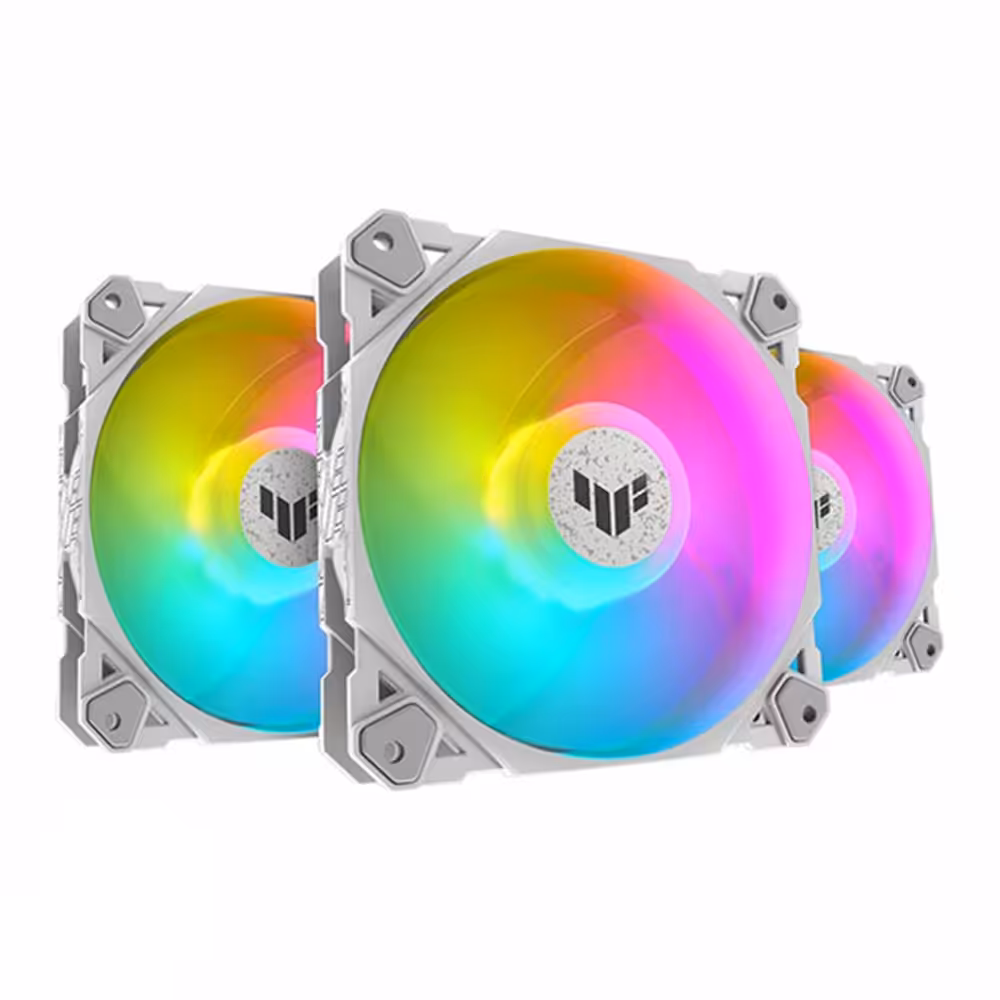 فن کیس ASUS TUF Gaming TF120 ARGB Withe 3in1