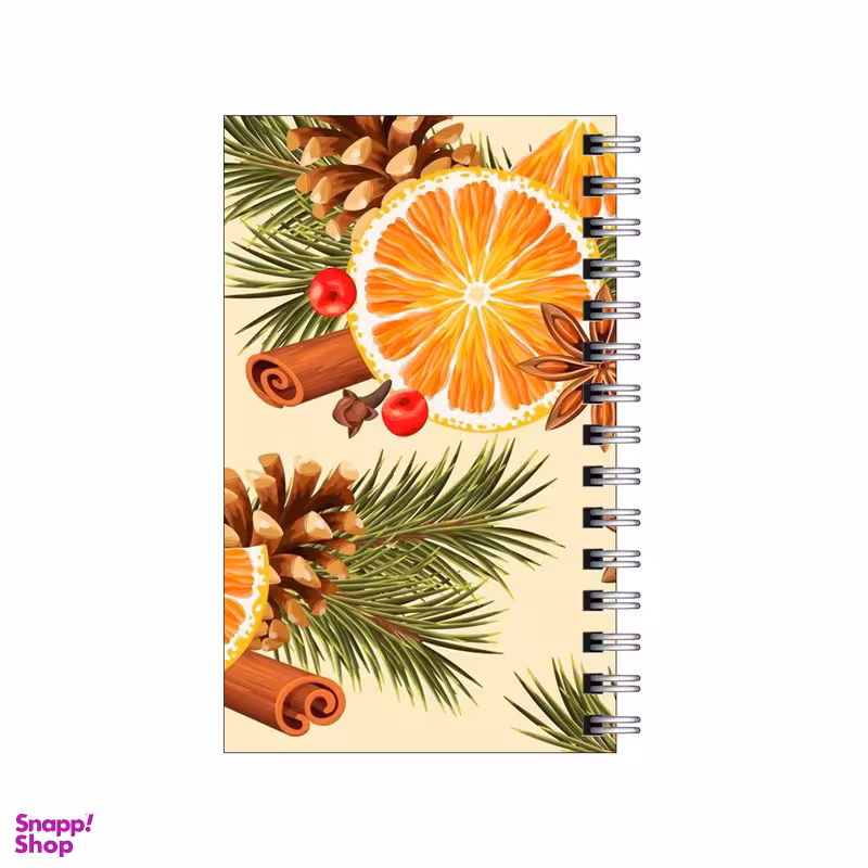 دفترچه یادداشت مدل to do list طرح دارچین، پرتقال، کاج کد 3867531