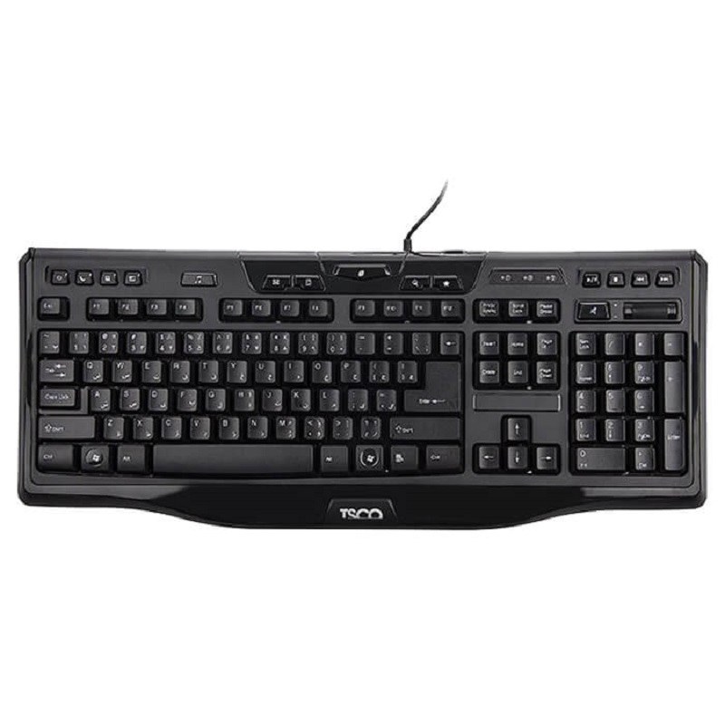 کیبورد سیمی تسکو مدل TSCO TK 8018