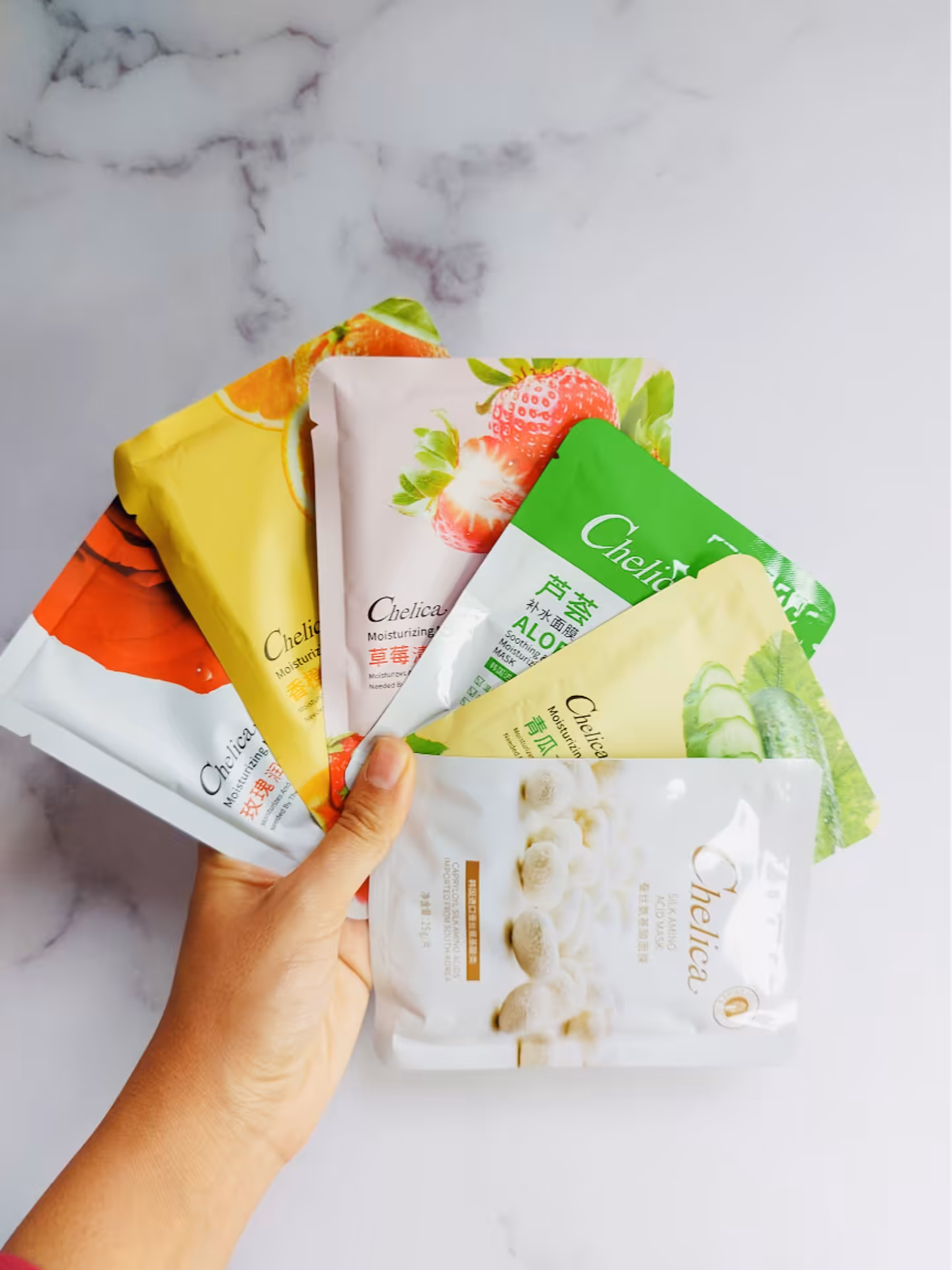 پک ماسک ورقه ای (6عددی)چلیکا