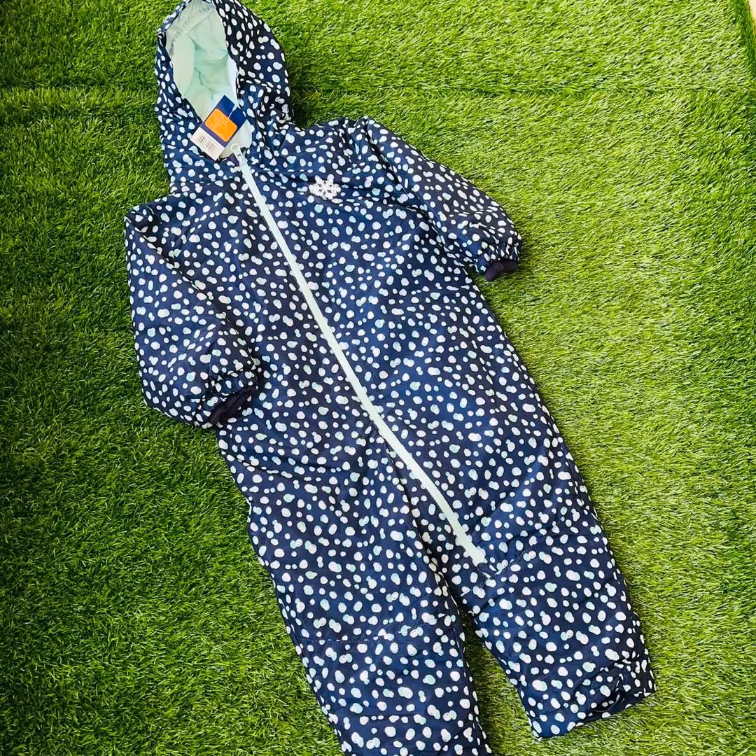 کاپشن بچگانه سرهمی 2 تا 3 سال داخل فوتر ضدآب برند لوپیلو آلمان 