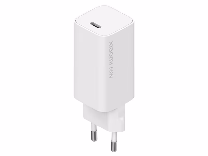 آداپتور تایپ سی فست شارژ 65 وات شیائومی Xiaomi AD65GEU 65W Fast Charger With Gan Tech