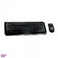 کیبورد و ماوس بی سیم مایکروسافت (Microsoft) مدل Desktop 850 با حروف عربی