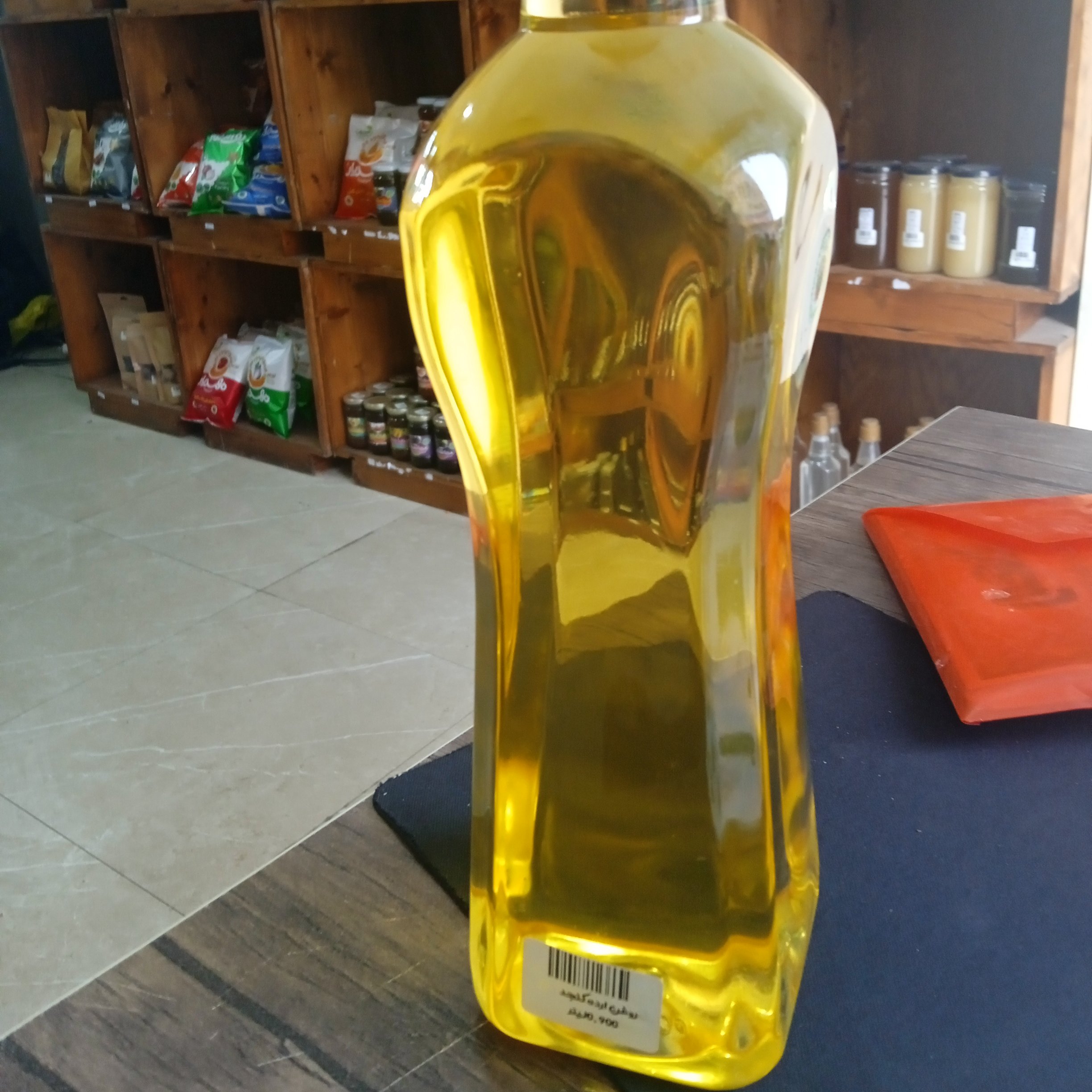 روغن ارده کنجد با کنجد تفت داده شده