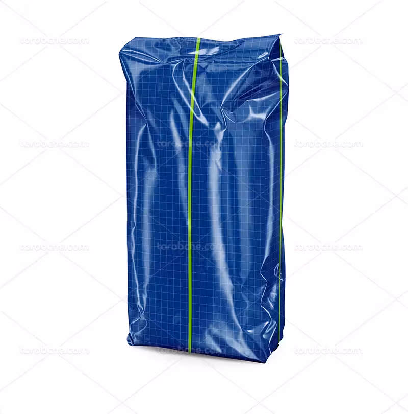 موکاپ بسته بندی غذایی فویلی | گرافیک با طعم تربچه