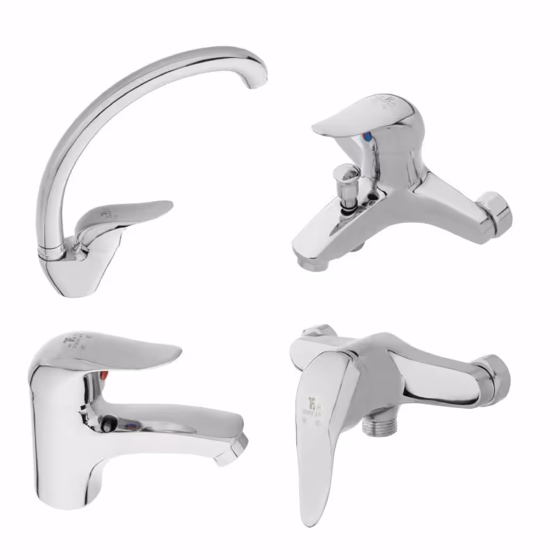 شیرآلات آشپزخانه ست چهارتیکه