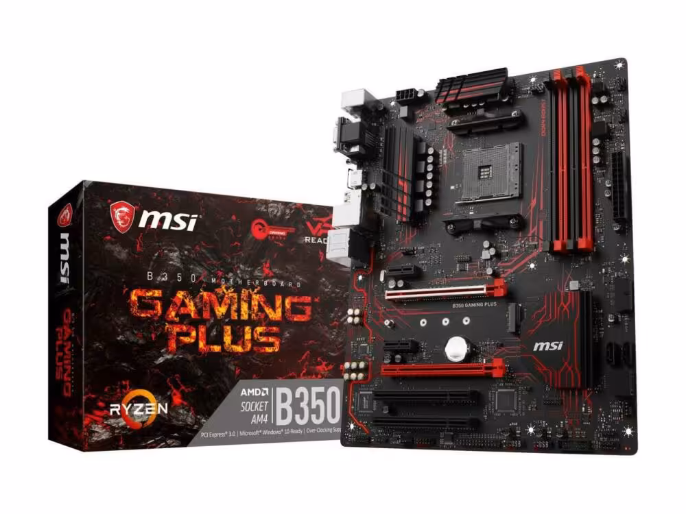 مادربرد ام اس آی B350 GAMING PLUS