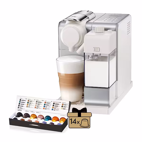 اسپرسو ساز نسپرسو لاتیسیما تاچ دلونگی رنگ سیلور مدل EN560.S