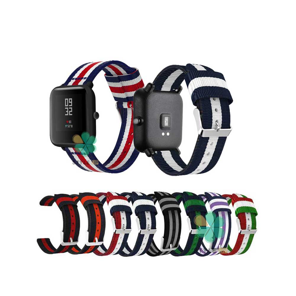 بند ساعت هوشمند شیائومی Xiaomi Amazfit Bip S مدل نایلونی
