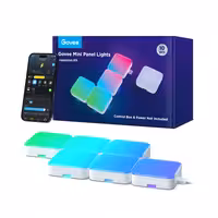 خرید پنل هوشمند 10 تایی Govee Mini Panel Lights Expansion pack H6069 با بهترین قیمت